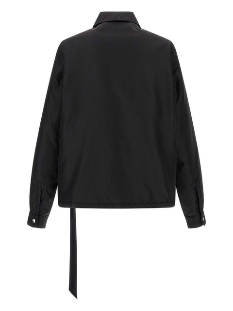 Giacca imbottita con zip DU02E7775 NCV09 RICK OWENS DRKSHDW 