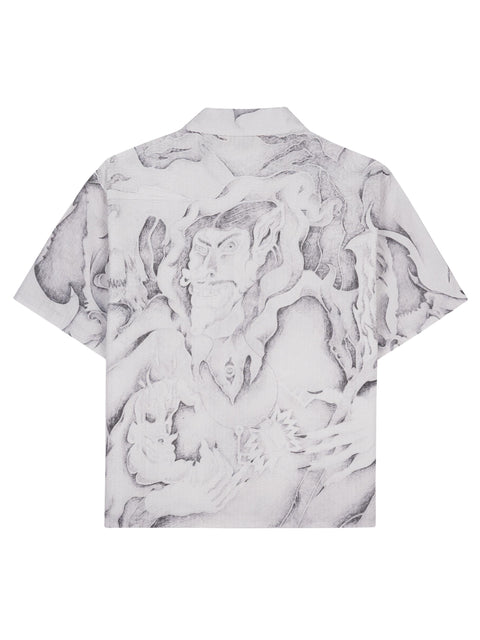 Camicia maniche corte con bottoni