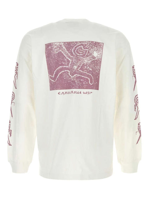 T-shirt LS Terrestrial in organic Single jersey I035227 34FPG CARHARTT WIP 