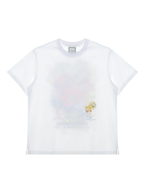 T-shirt in cotone con stampa