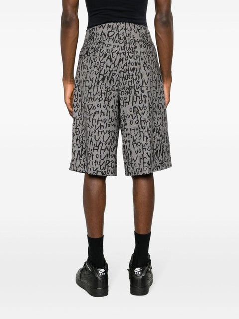 Bermuda con stampa PLP007051 1 COMME DES GARÇONS HOMME PLUS 