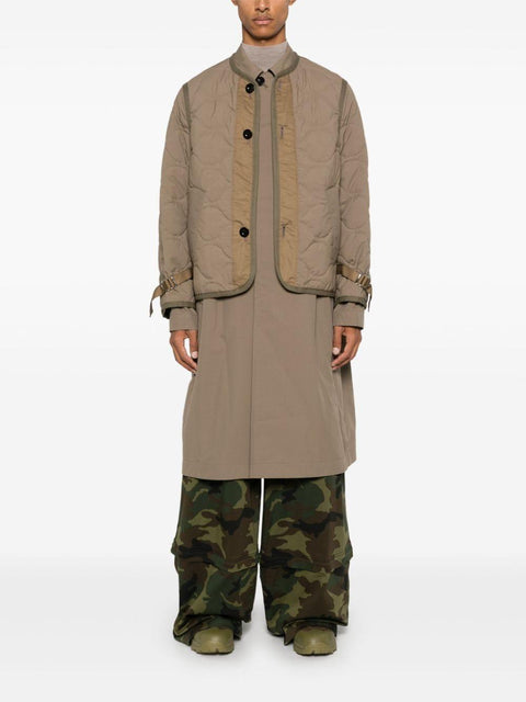 Cappotto lungo trapuntato 2403482M 651 SACAI 