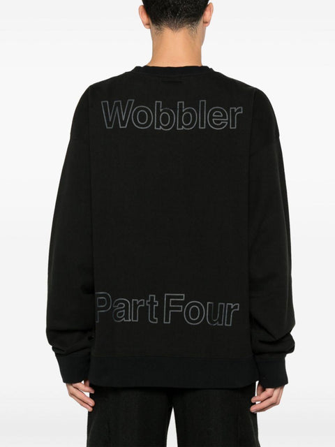 Pullover con stampa gatto