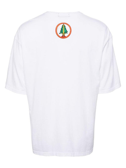 T-shirt in cotone con stampa
